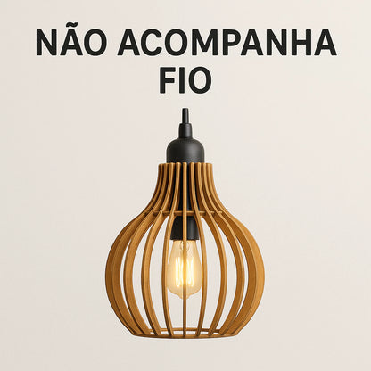 Kit com 4 Pendentes Coquinho - Fiorland