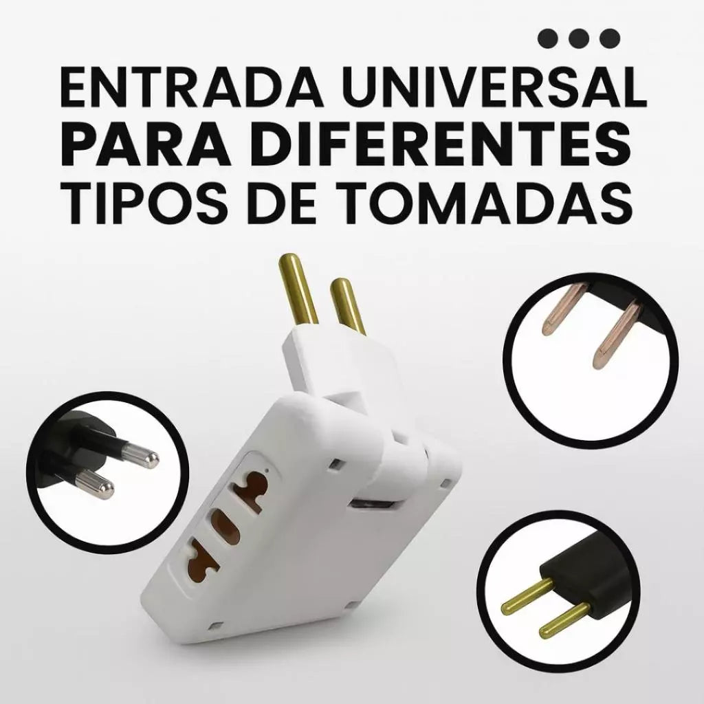 Adaptador de Tomada Flexível – Brivar Decor