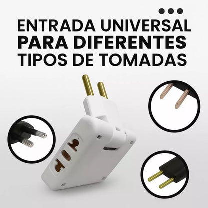 Adaptador de Tomada Flexível – Brivar Decor
