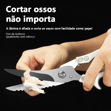 Tesoura Profissional Para Alimentos Aço Inox