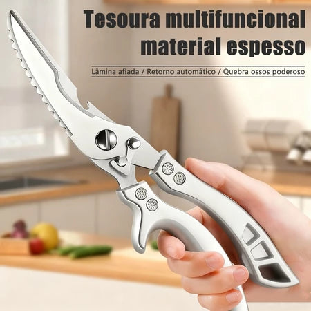 Tesoura Profissional Para Alimentos Aço Inox