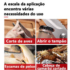 Tesoura Profissional Para Alimentos Aço Inox