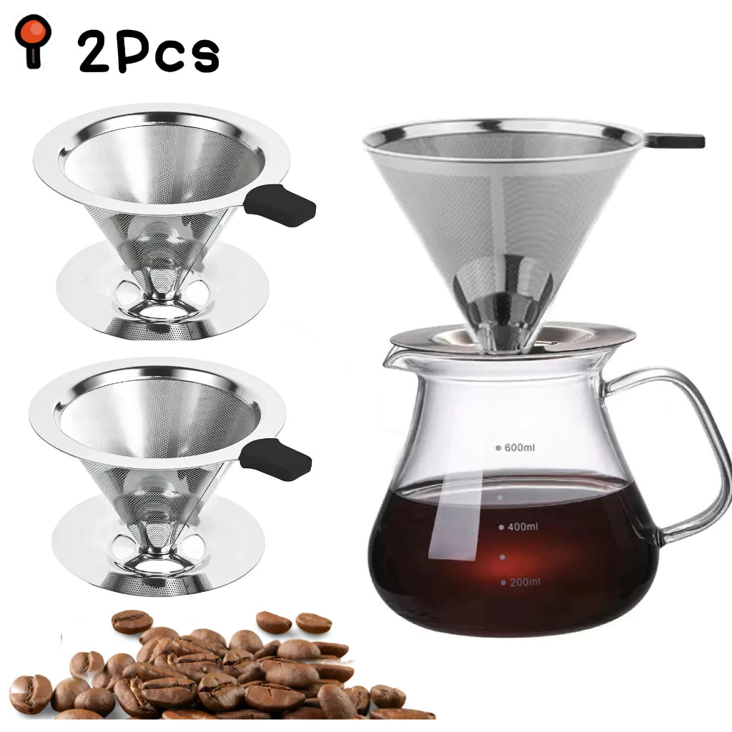 Coador de Café Aço Inox