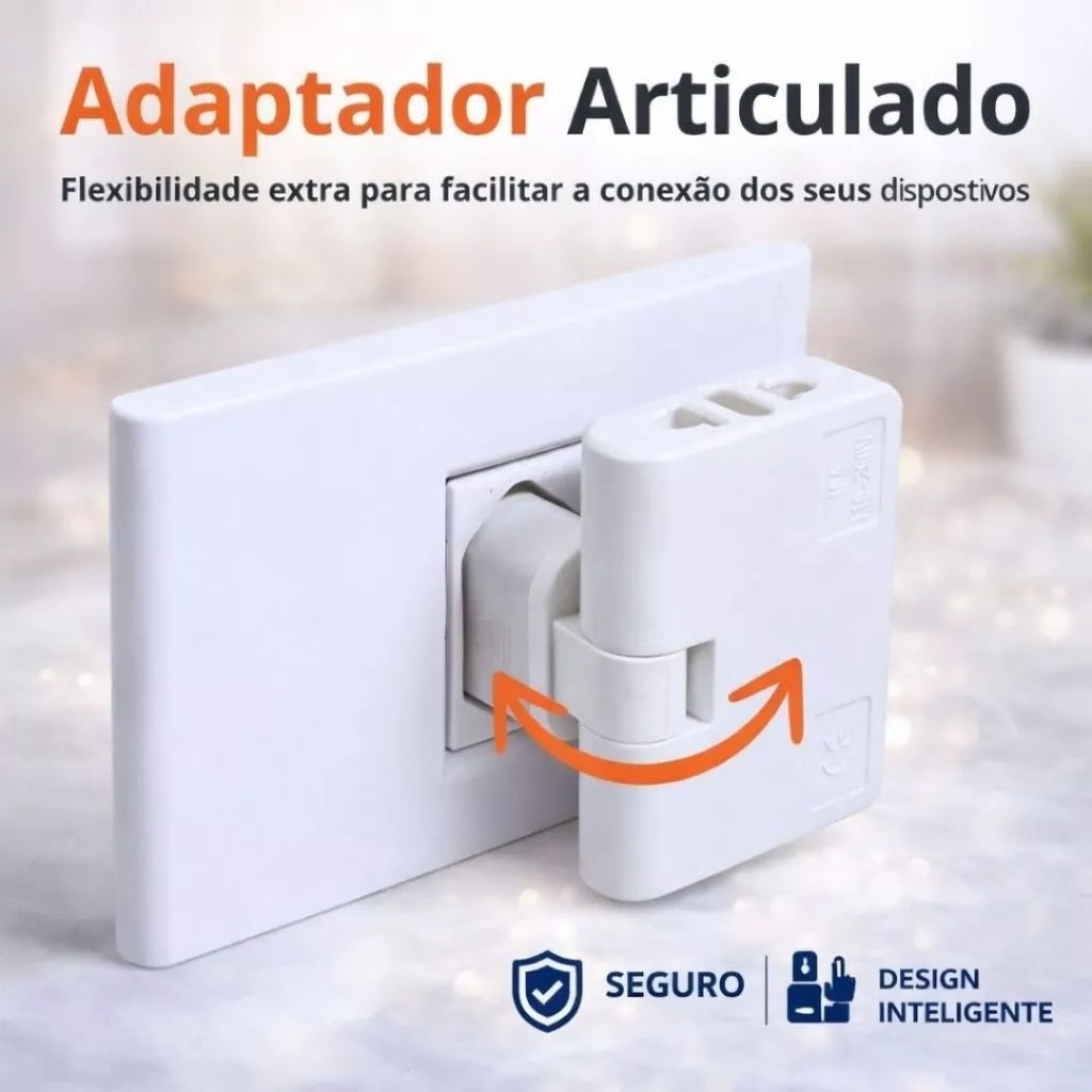 Adaptador de Tomada Flexível – Brivar Decor