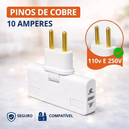 Adaptador de Tomada Flexível – Brivar Decor