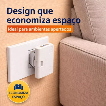 Adaptador de Tomada Flexível – Brivar Decor