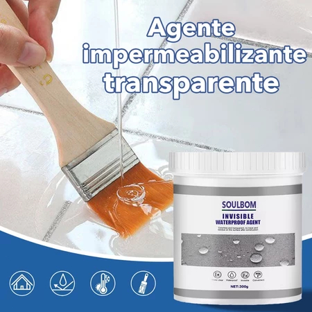 Revestimento Transparente Anti-Vazamento