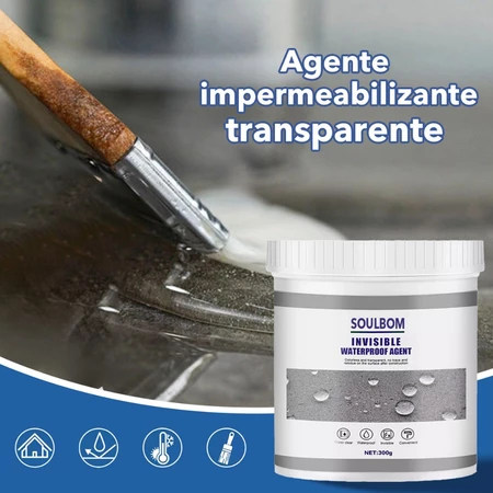 Revestimento Transparente Anti-Vazamento