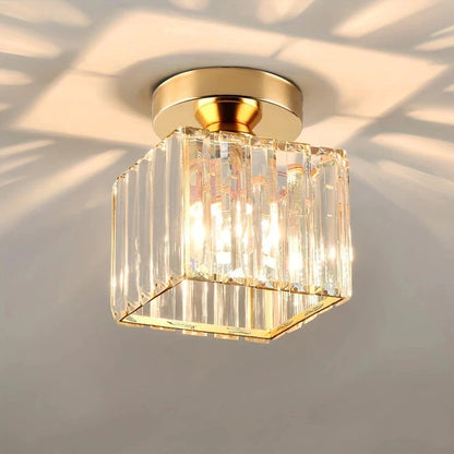 Luz Moderna De Cristal