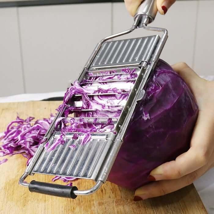 Ralador Multiuso Em Aço Inox com 4 Lâminas