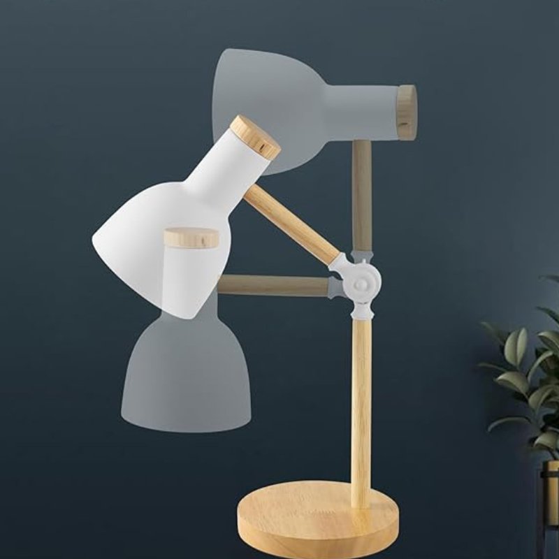 Luminária Articulada Wood Prime – Brivar Decor