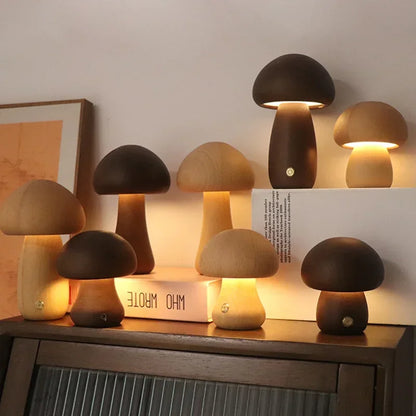 Luminária de Mesa LED Recarregável com 3 Cores para Quarto – Brivar Decor