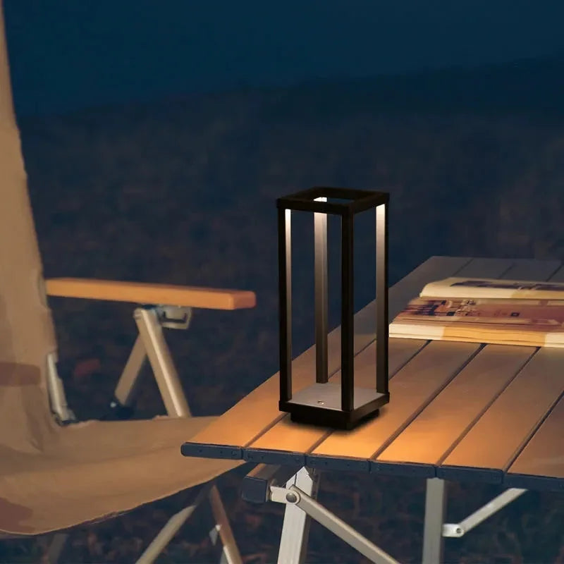 Luminária de Mesa Sem Fio Touch com Bateria Recarregável – Brivar Decor