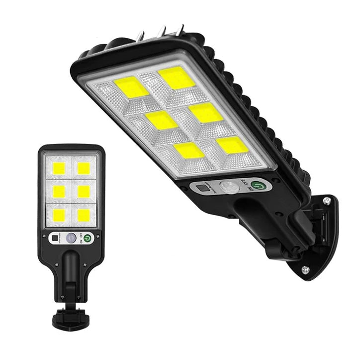 Refletor LED Solar com Sensor de Movimento