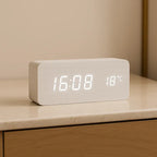 Relógio Kronos Wood LED Horizontal