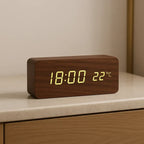 Relógio Kronos Wood LED Horizontal