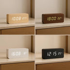 Relógio Kronos Wood LED Horizontal
