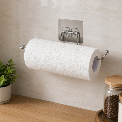Suporte Papel Toalha Adesivo Sem Furos – Brivar Decor