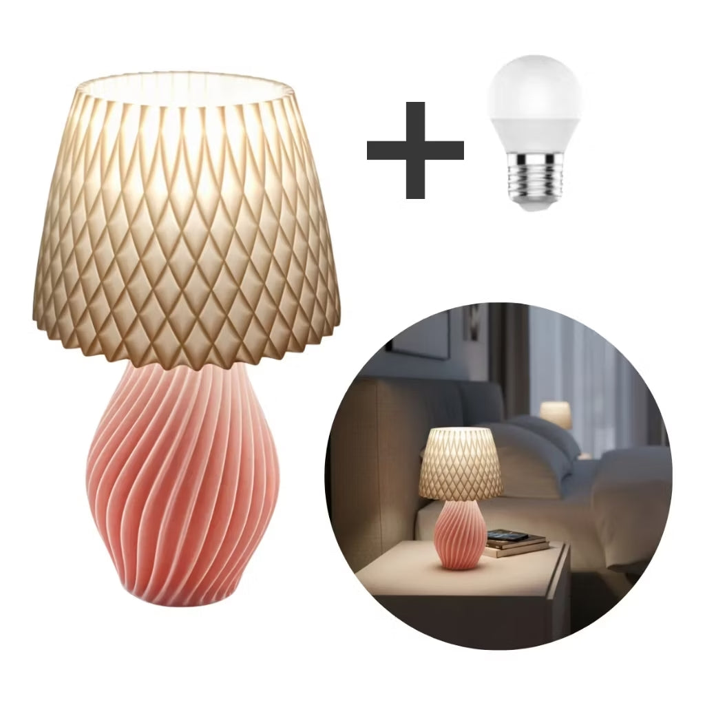Abajur Espiral Bloom – Brivar Decor