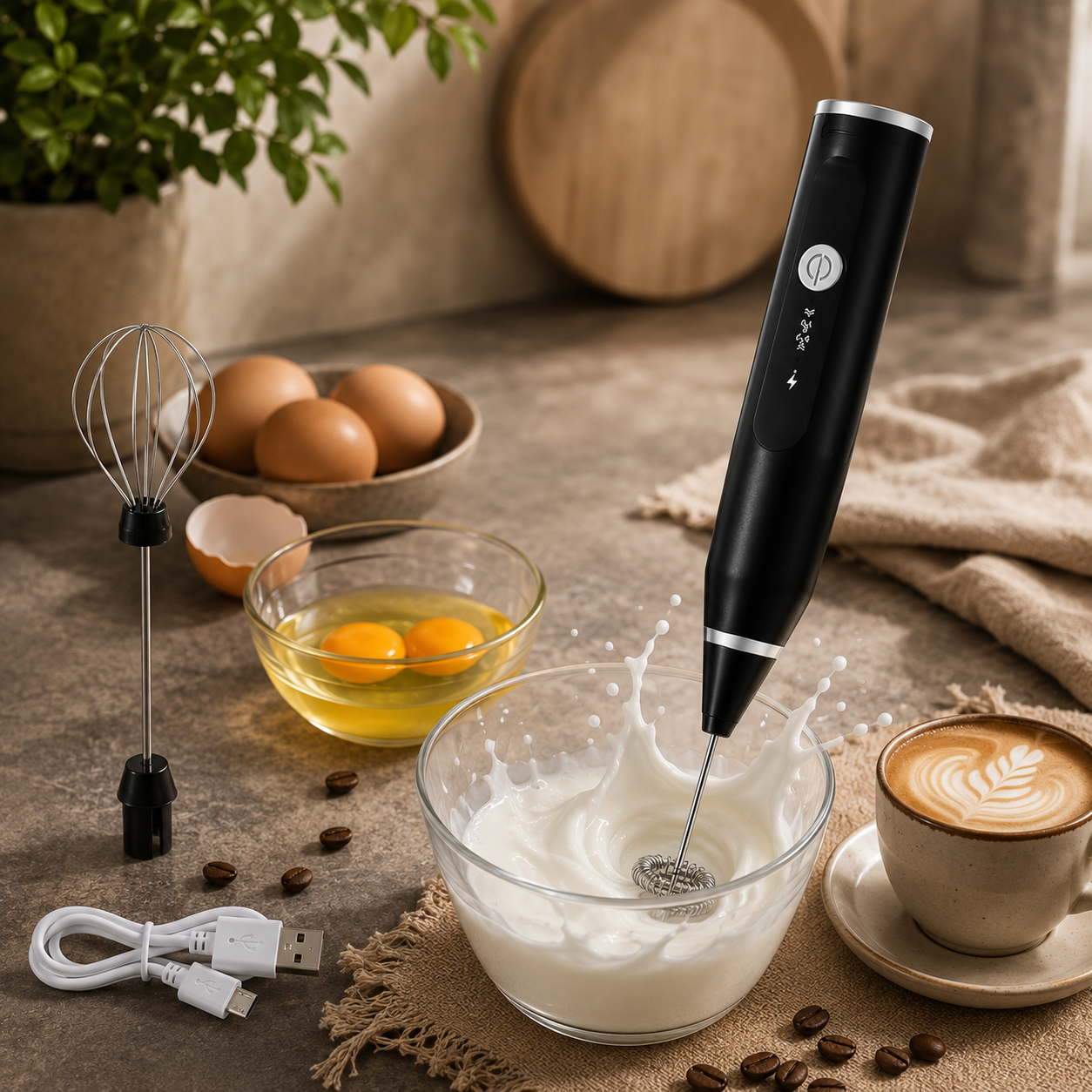 Mixer Elétrico 2 em 1 – Brivar Decor