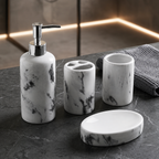 Kit para Banheiro em Cerâmica 4 Peças