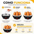 Cozedor Elétrico de Ovos e Legumes