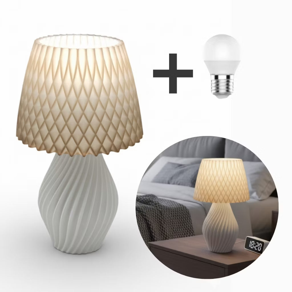 Abajur Espiral Bloom – Brivar Decor