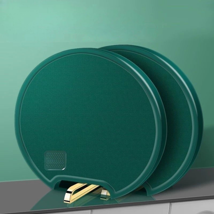 Kit Tábua Premuim Com Kit 6 Pecas de Facas de Corte Antibacteriana À Prova De Mofo 30cm