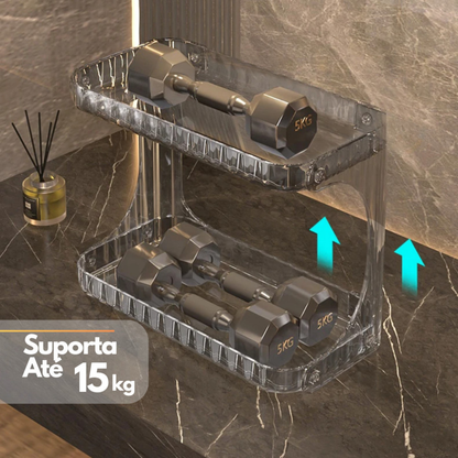 Organizador Acrílico Vista Luxe – Brivar Decor