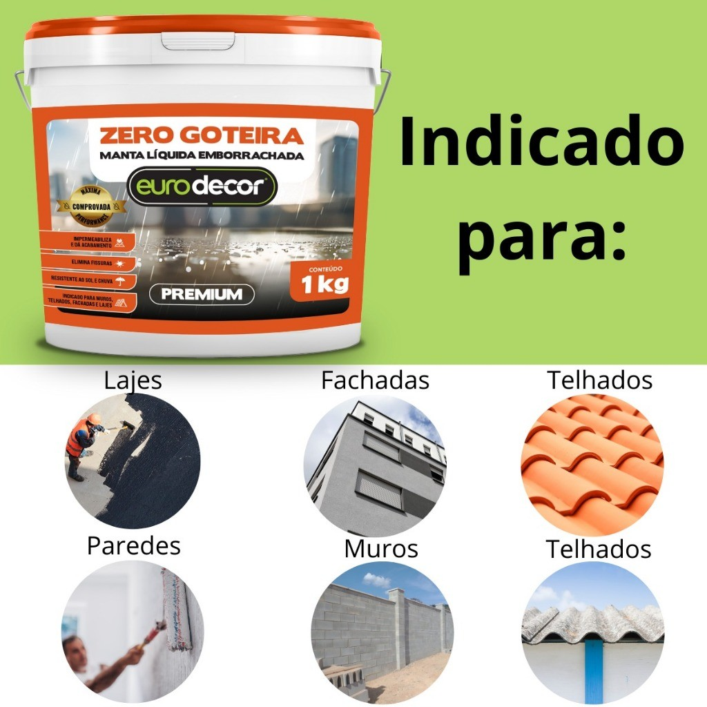 Manta Liquida Emborrachada Premium 1KG