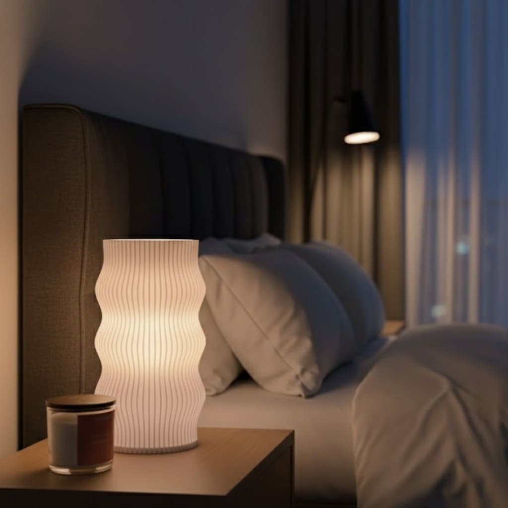 Luminária de Mesa Halo Retrô – Brivar Decor
