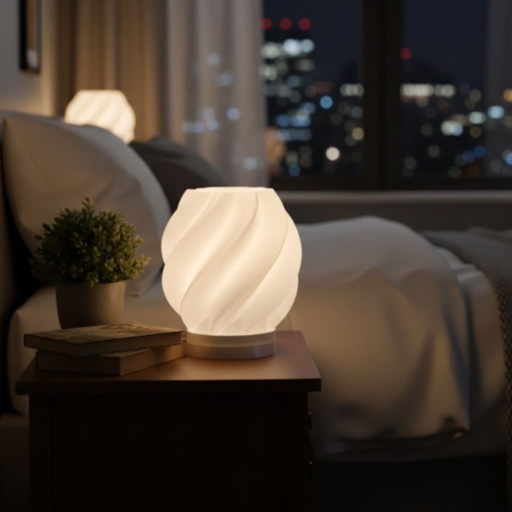Luminária de Mesa Orbe Luxe – Brivar Decor