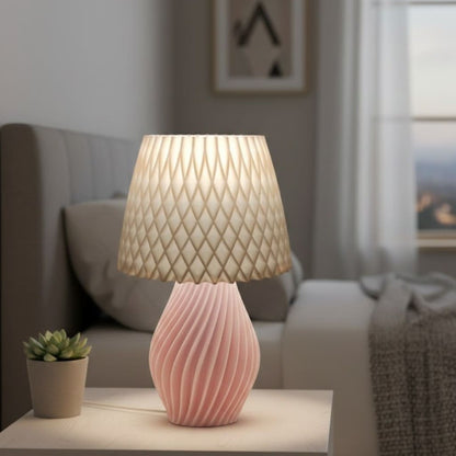 Abajur Espiral Bloom – Brivar Decor